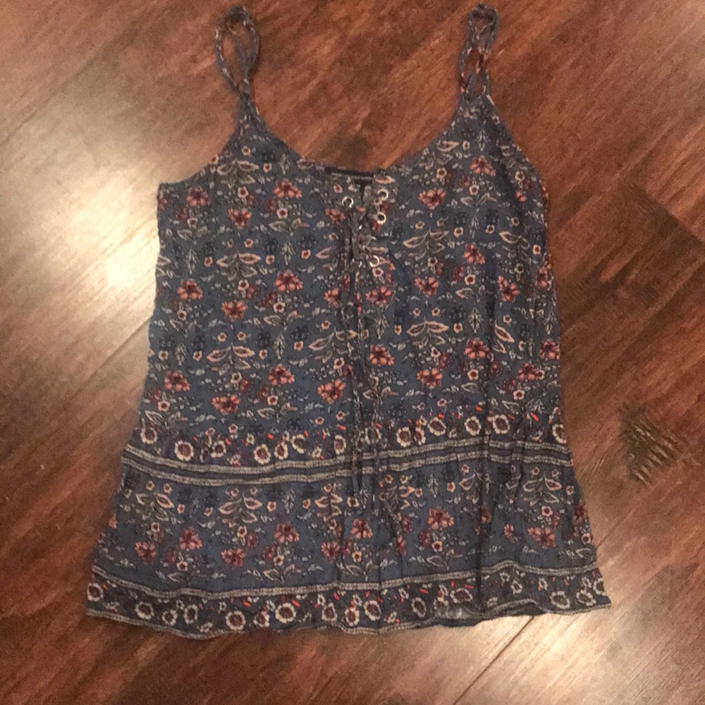 Floral tank top